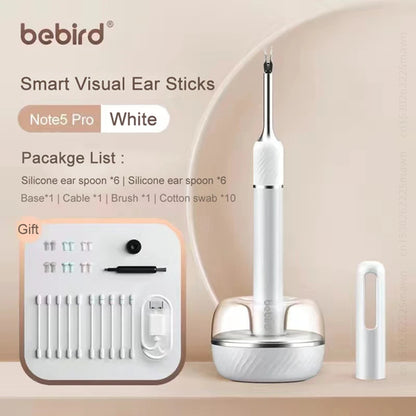 Bebird Note5 Pro Ear Cleaner Smart Visual Ear Wax Sticks Endoscope Tweezers Earpick Mini Camera Otoscope Personal Health Care